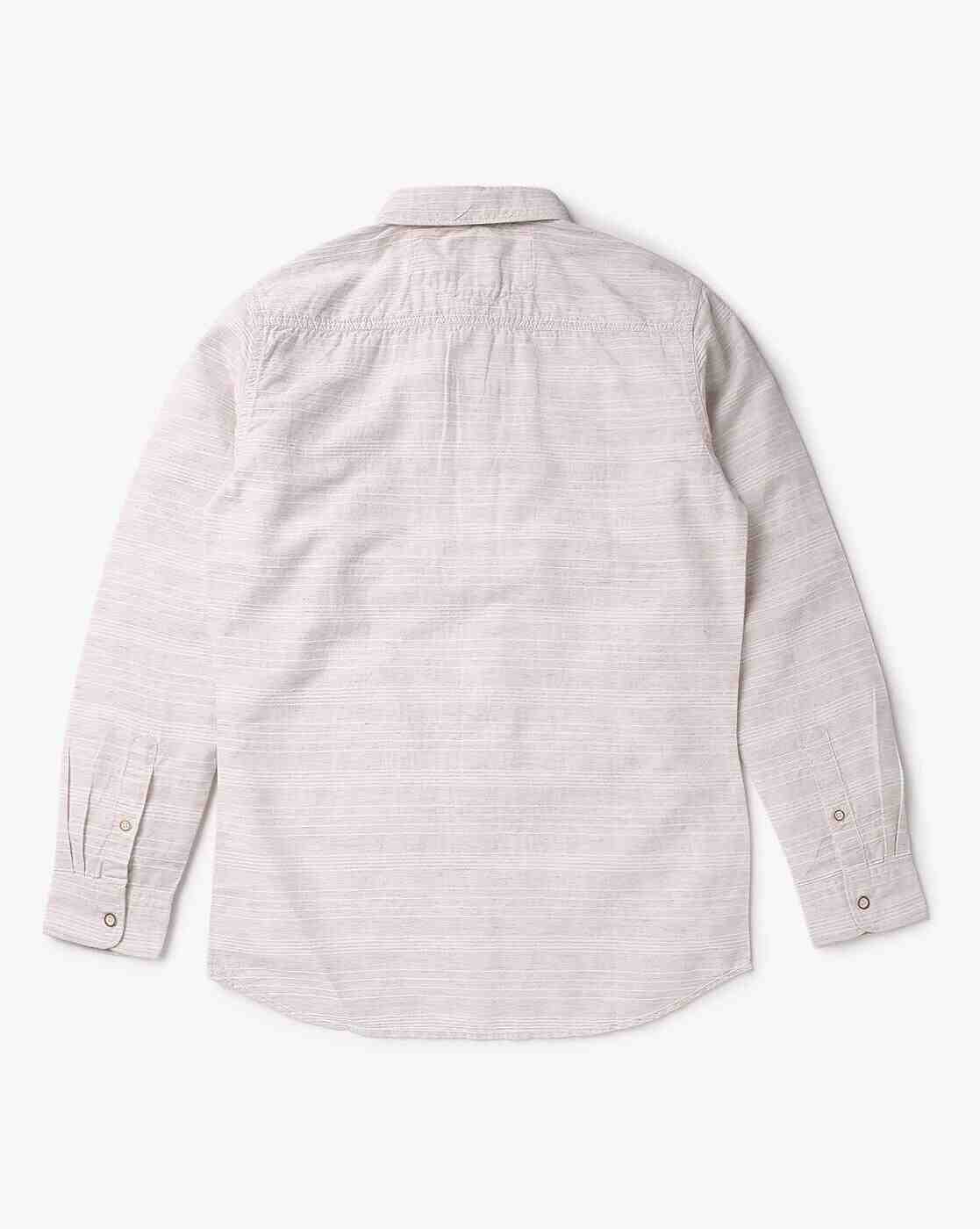 Lee Cooper | Self-Stripe Slim Fit Shirt|2