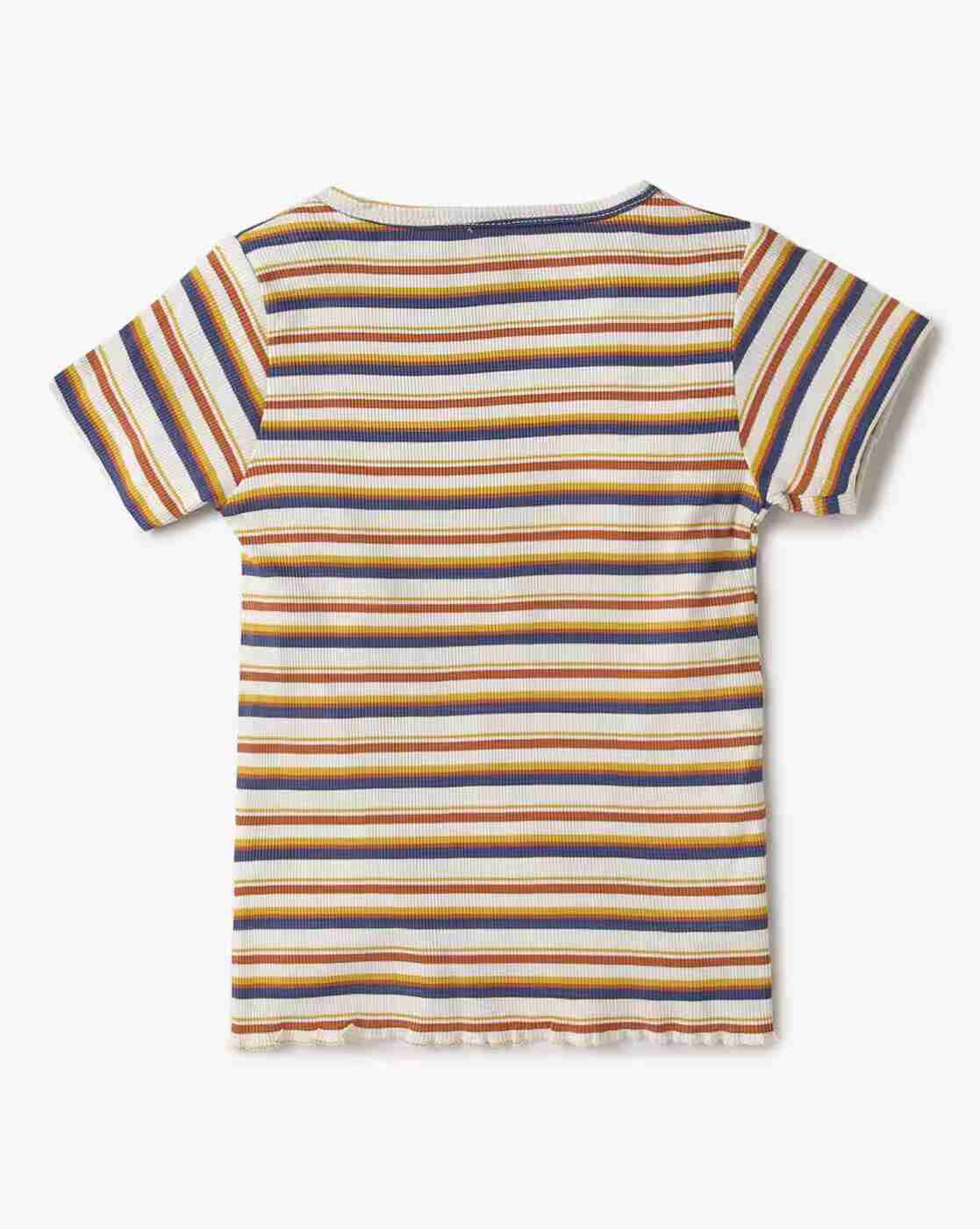 Lee Cooper | Striped V-Neck T-Shirt|1