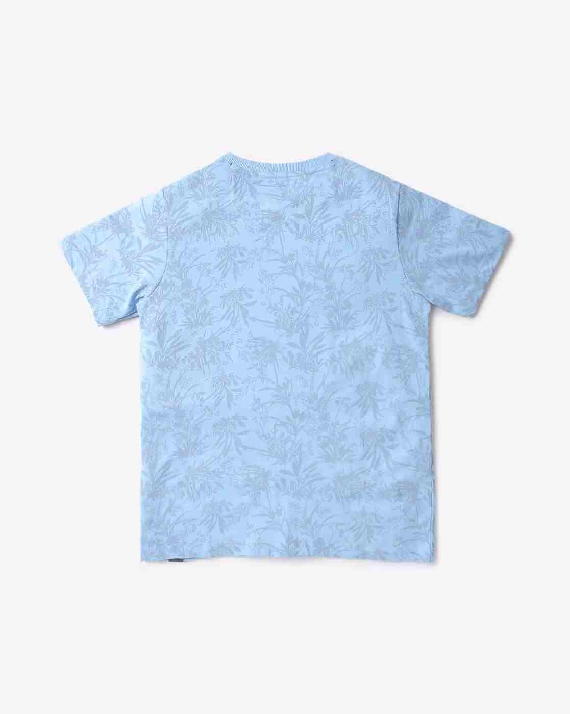 Lee Cooper | Typographic Print Crew-Neck T-Shirt|1