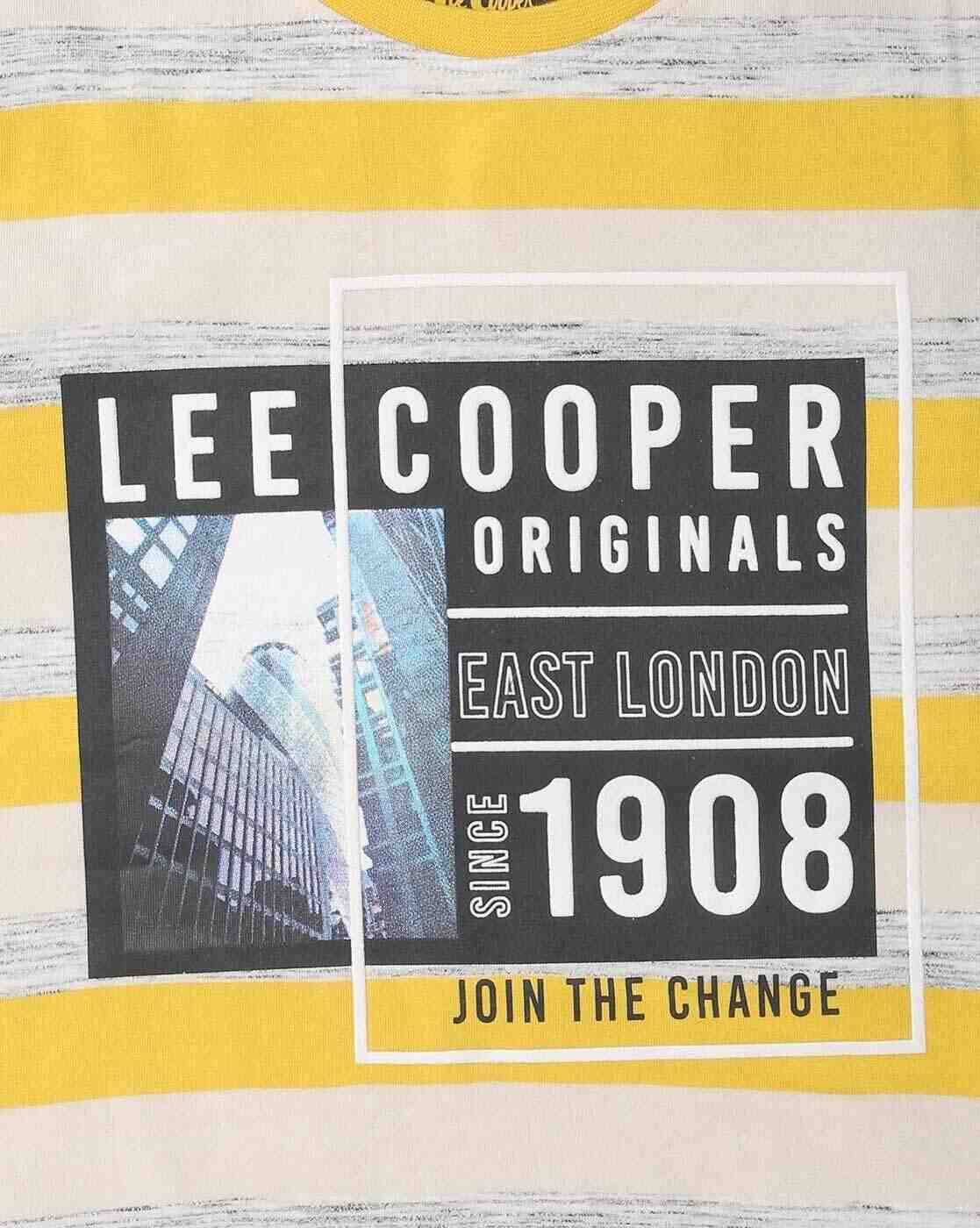 Lee Cooper | Brand Print Slim Fit T-Shirt|2