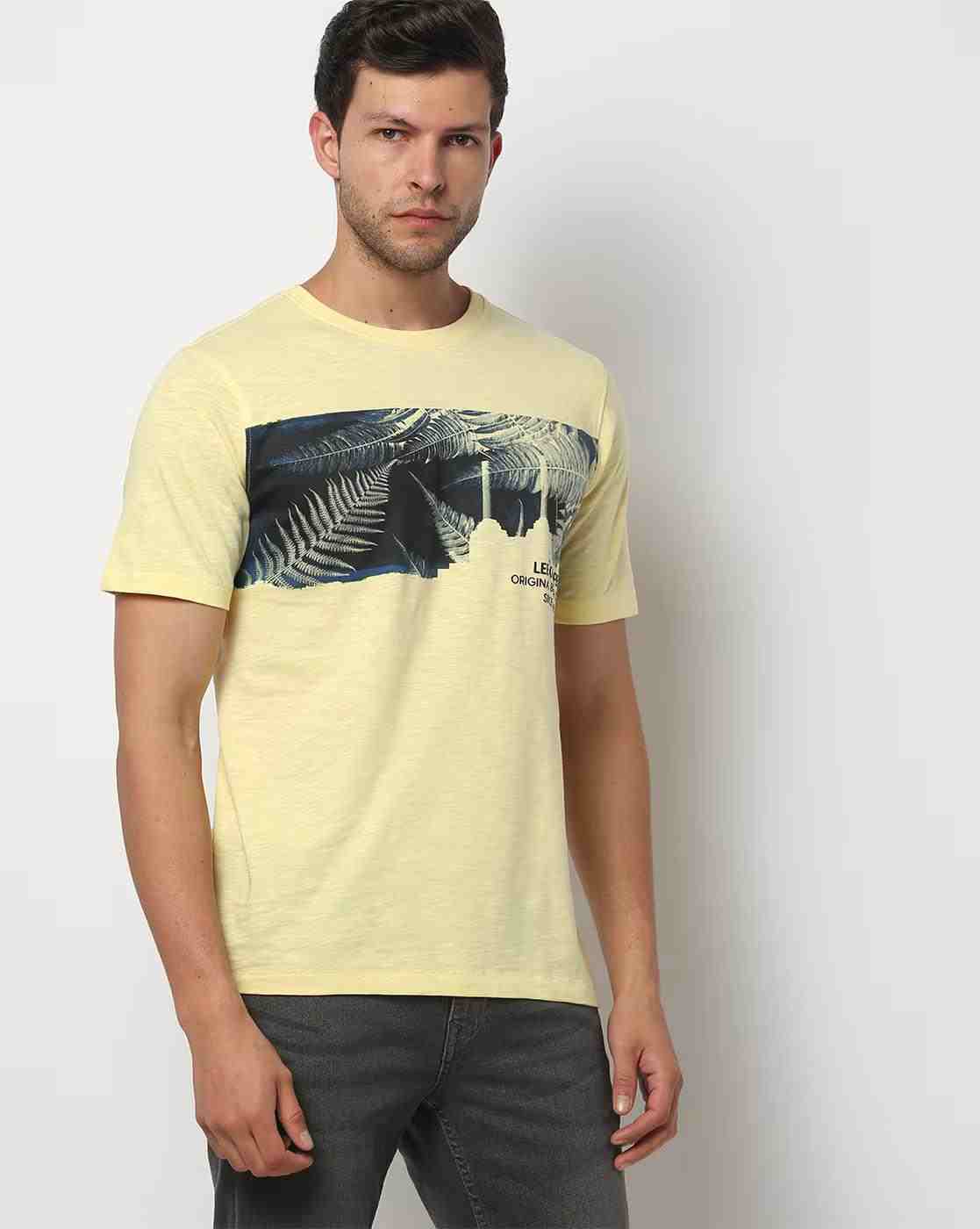 Lee Cooper | Regular Fit Graphic Print Crew-Neck T-Shirt|0