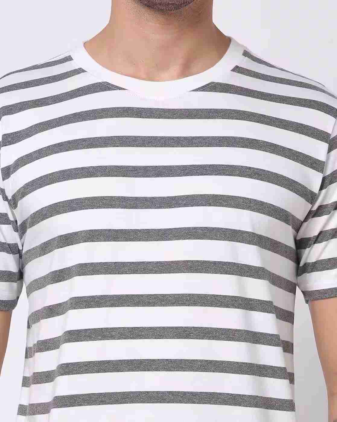 Lee Cooper | Regular Fit Striped Crew-Neck T-Shirt|2