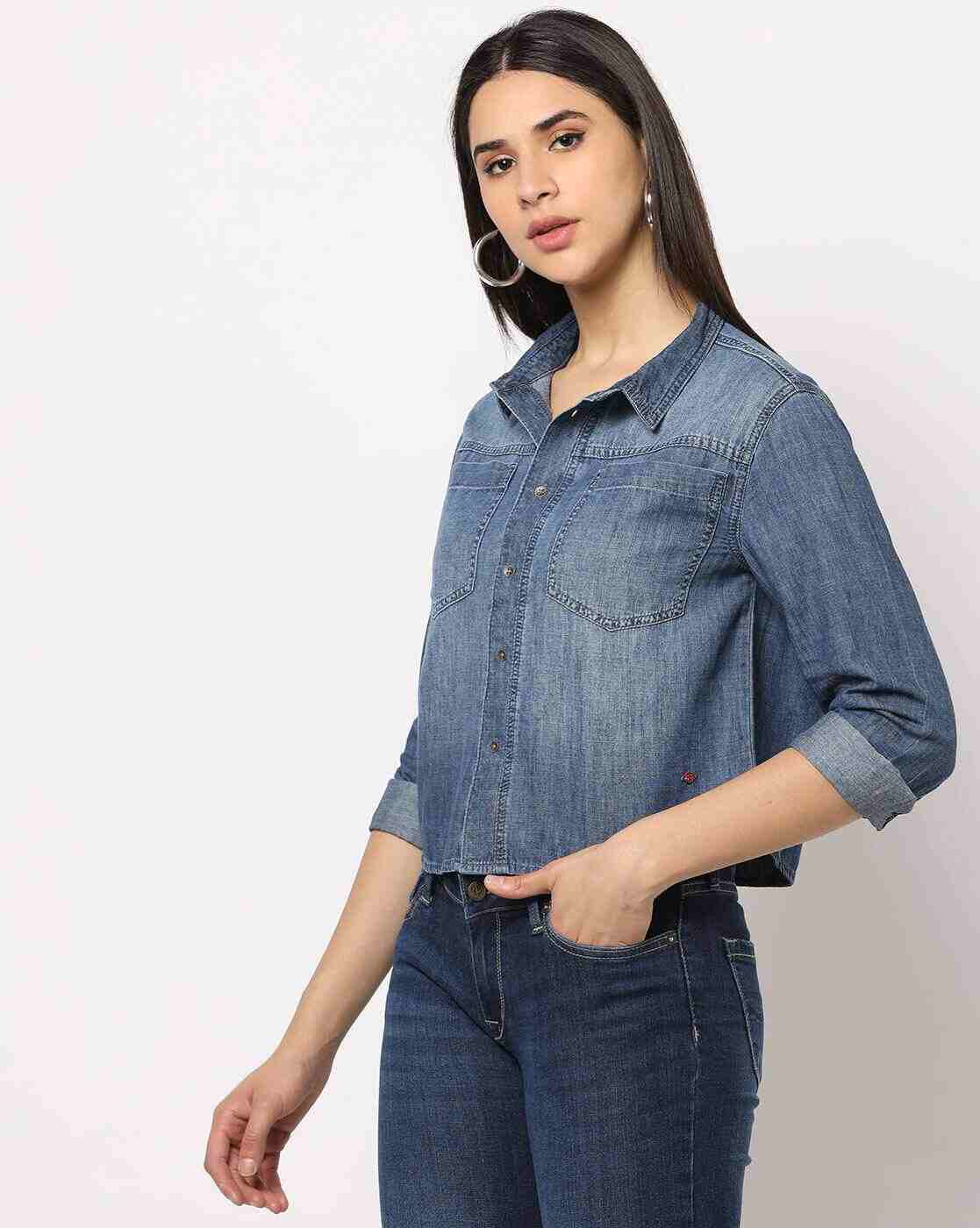 Lee Cooper | Cotton Shirt with Patch Pockets|0