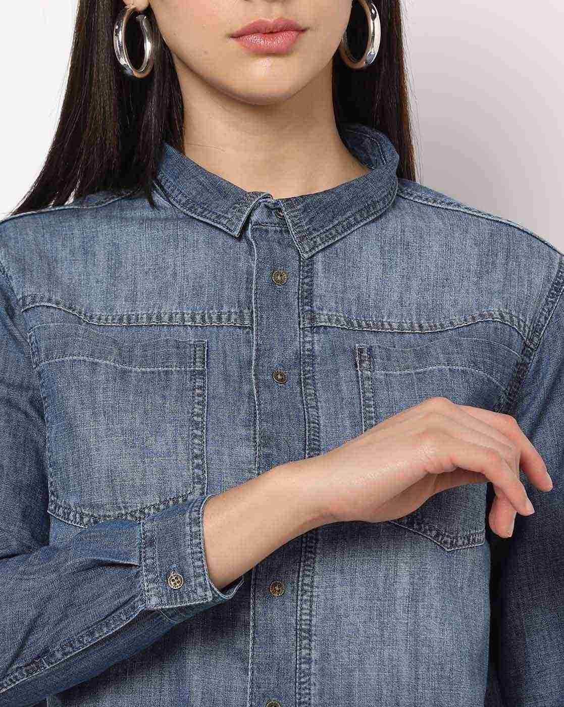 Lee Cooper | Cotton Shirt with Patch Pockets|3
