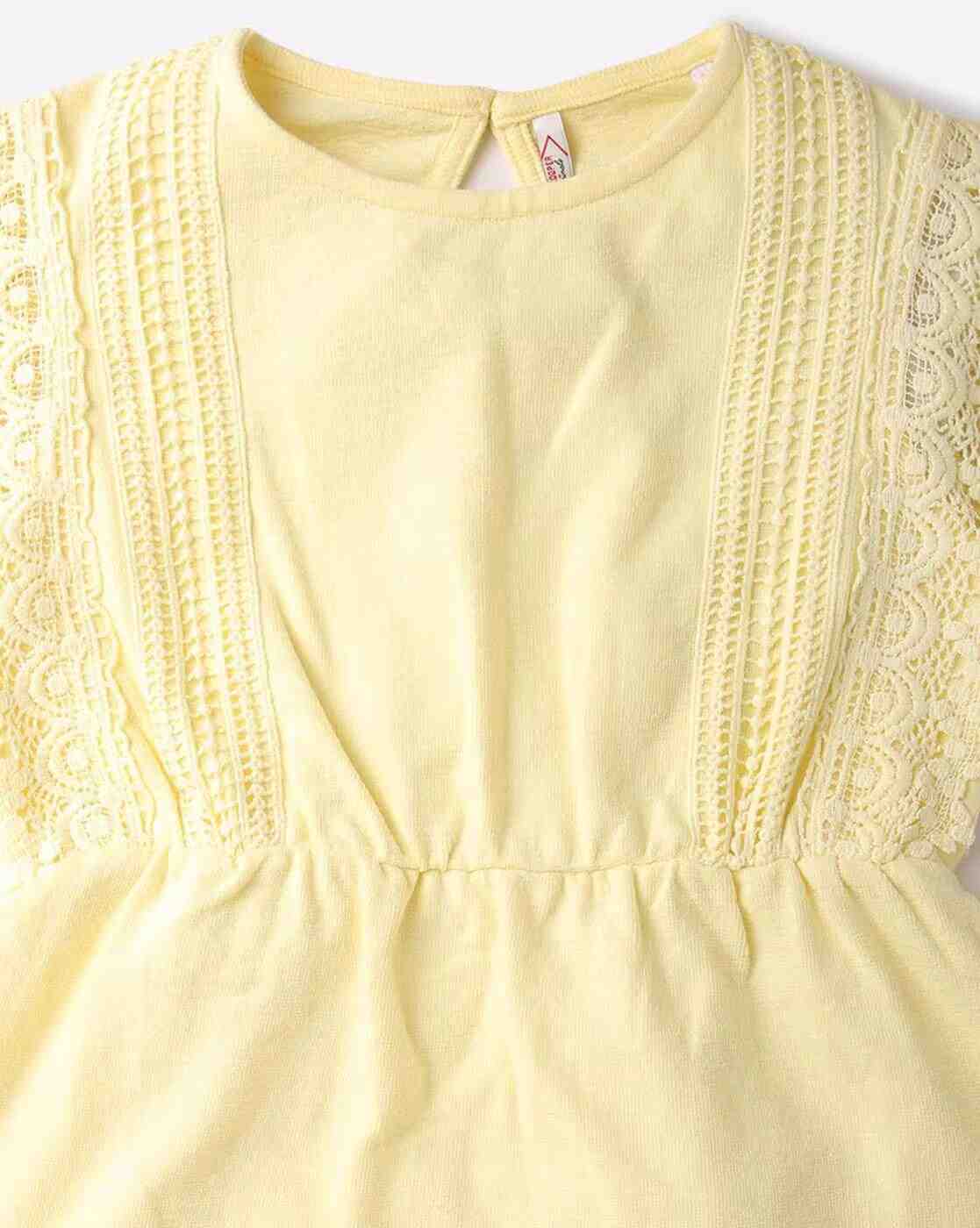 Lee Cooper | Slim Fit Round-Neck Peplum Top|2