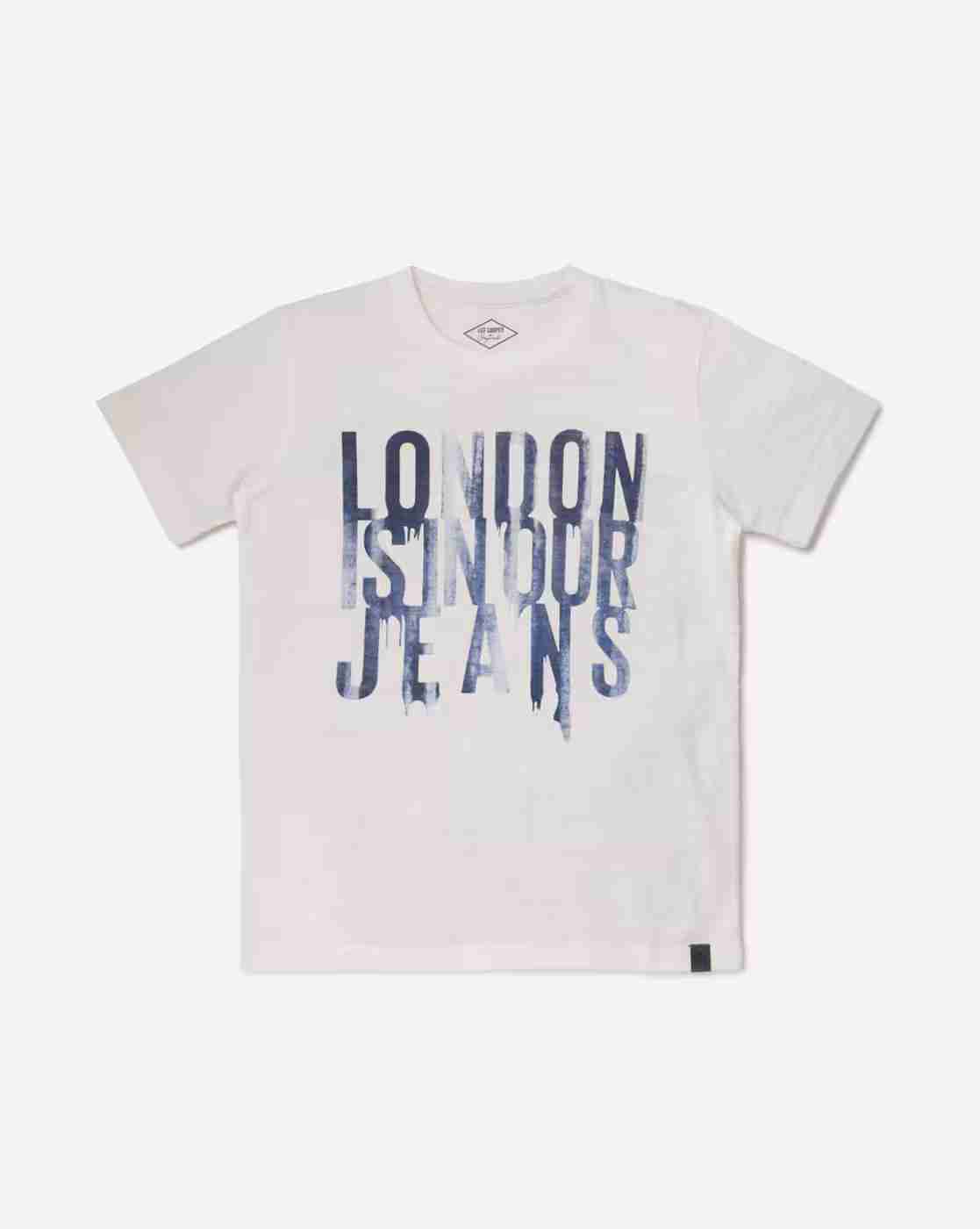 Lee Cooper | Typographic Print Crew-Neck T-Shirt|0