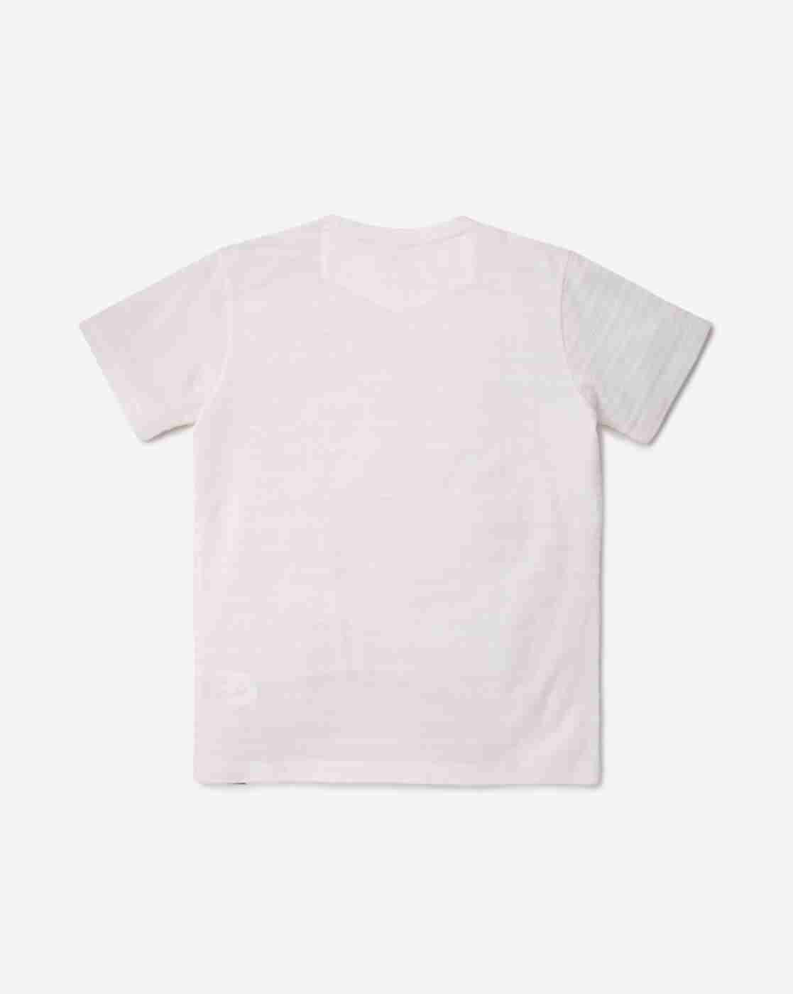 Lee Cooper | Typographic Print Crew-Neck T-Shirt|1