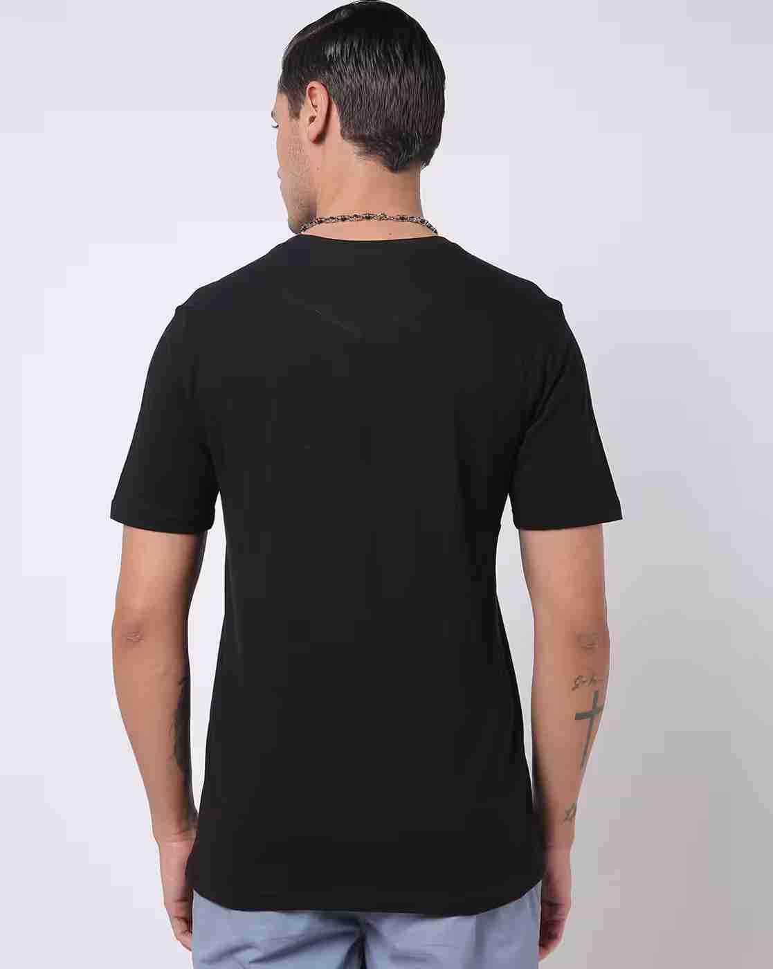 Lee Cooper | Regular Fit Brand Print Crew-Neck T-Shirt|1