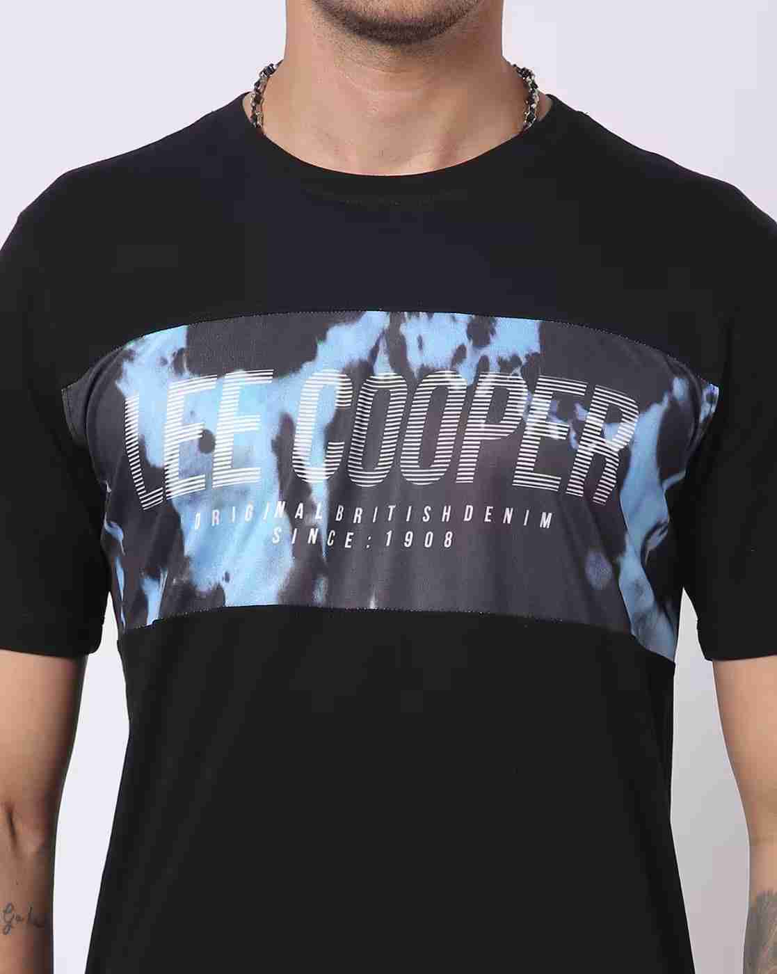 Lee Cooper | Regular Fit Brand Print Crew-Neck T-Shirt|2