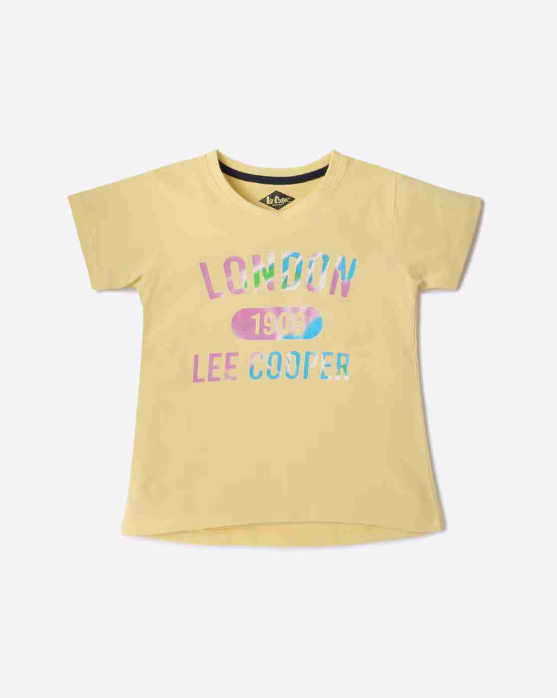 Typographic Print Round-Neck T-Shirt