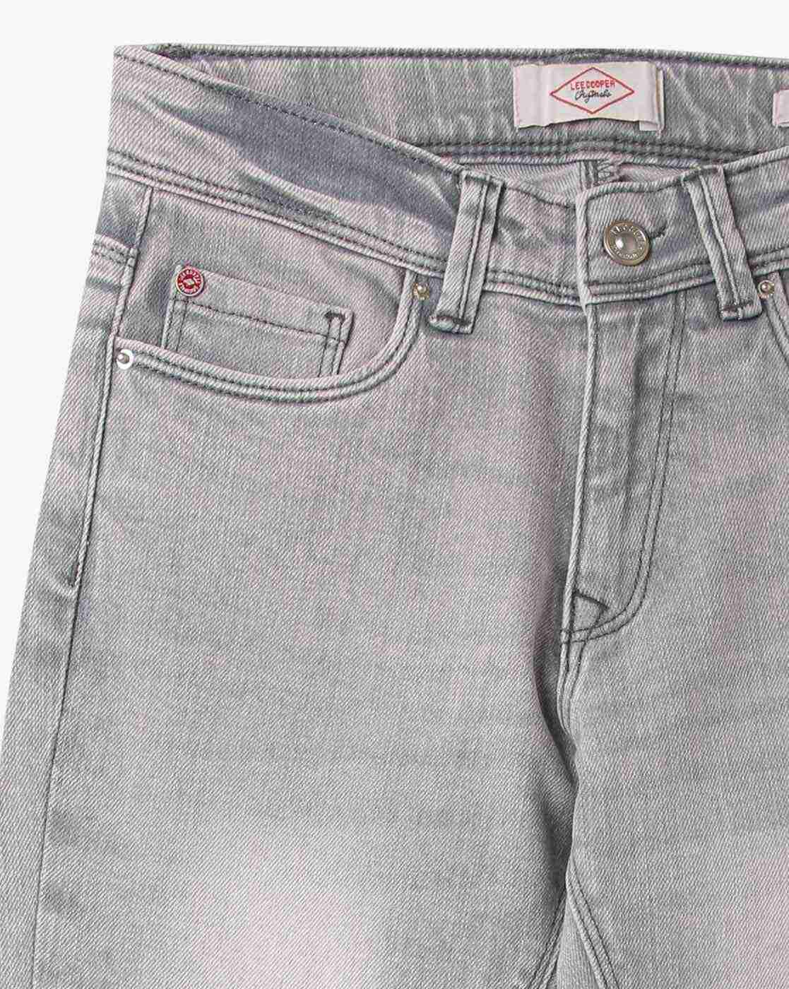 Lee Cooper | Girls Heavy-Wash Slim Fit Jeans|2