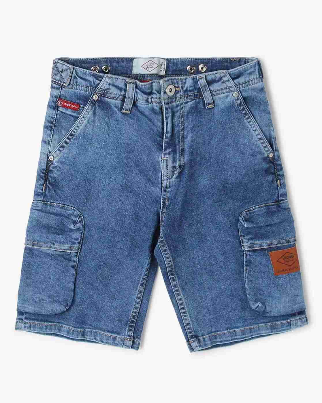 Lee Cooper | Washed Denim Shorts|0