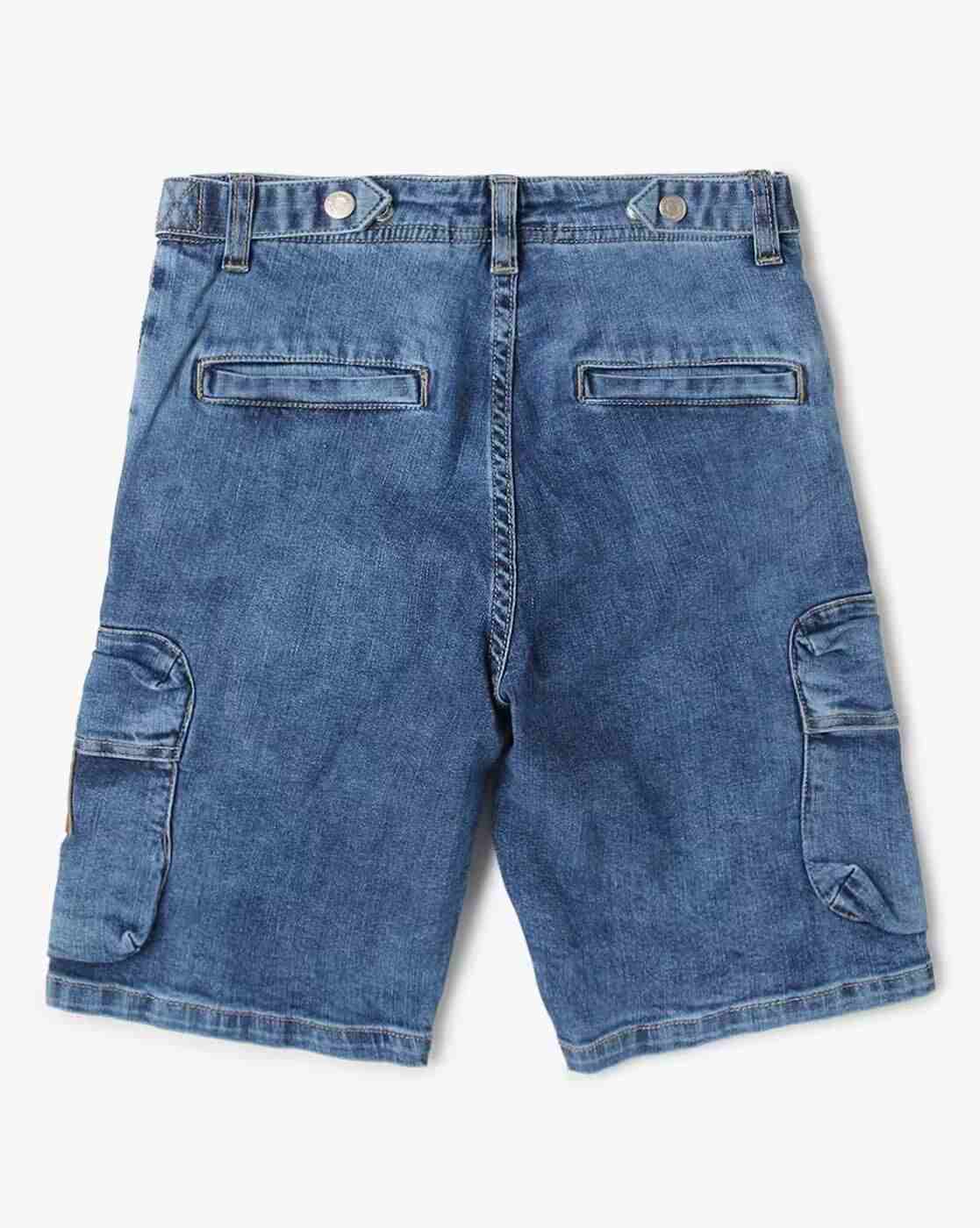 Lee Cooper | Washed Denim Shorts|1