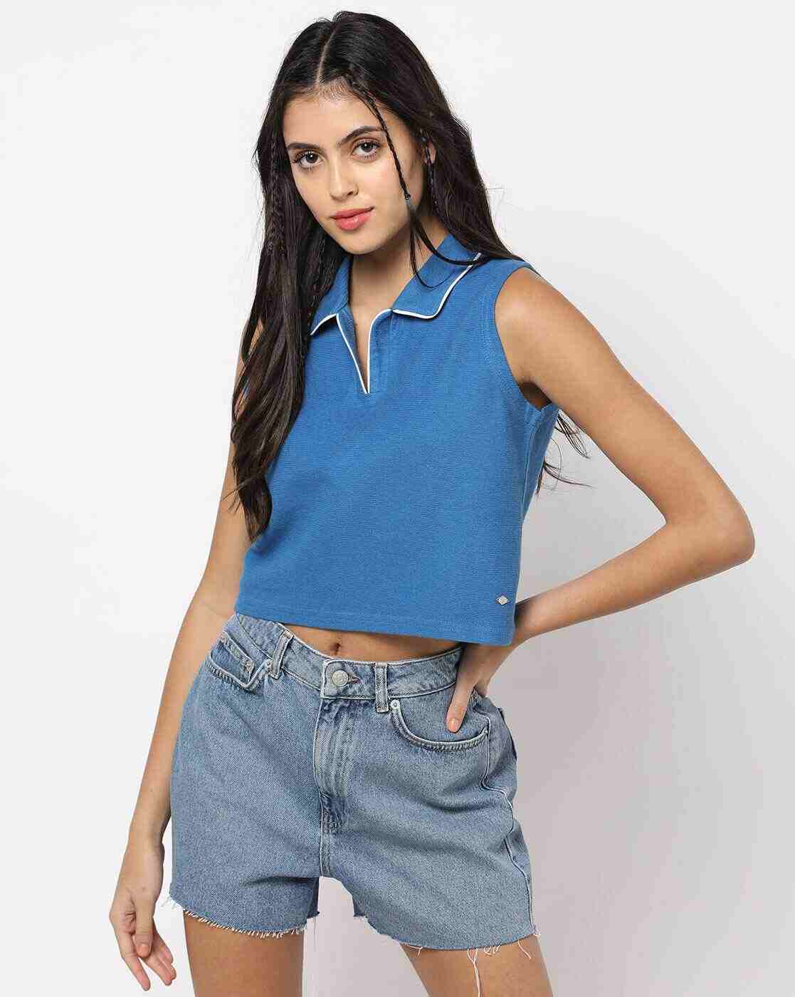 Lee Cooper | Cotton Sleeveless Polo T-Shirt|0