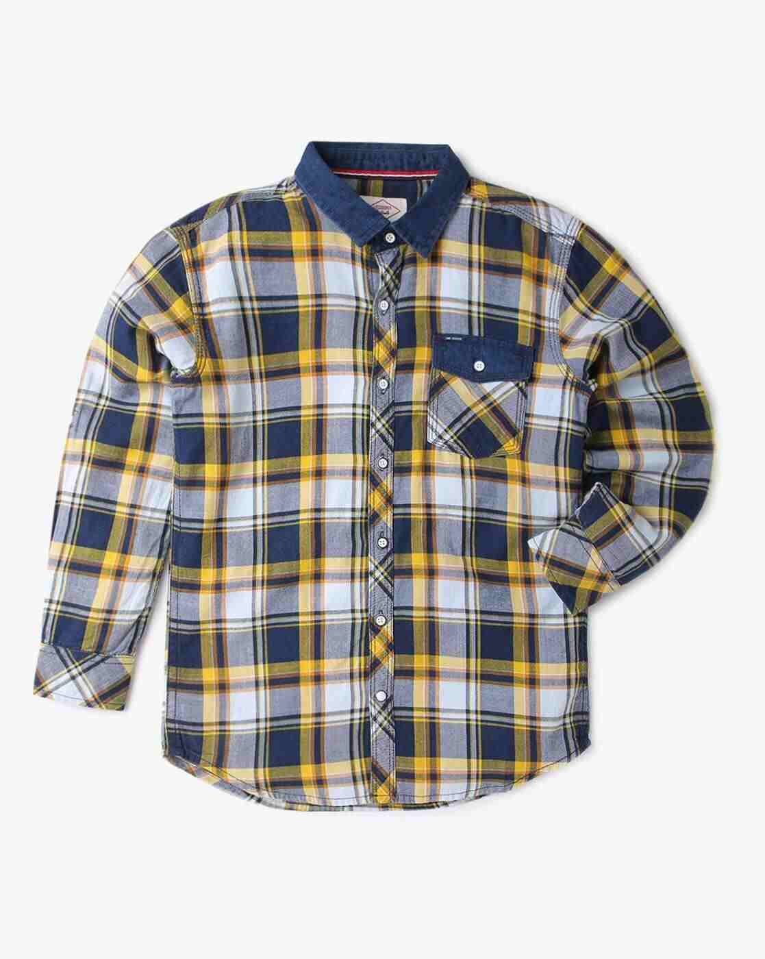 Lee Cooper | Checked Slim Fit Shirt|0