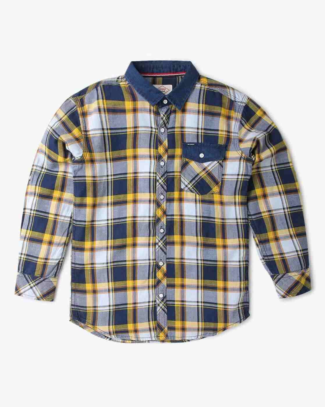 Lee Cooper | Checked Slim Fit Shirt|1