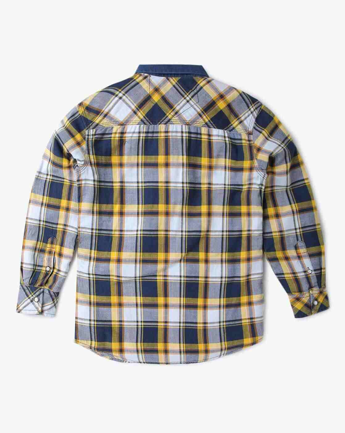 Lee Cooper | Checked Slim Fit Shirt|2