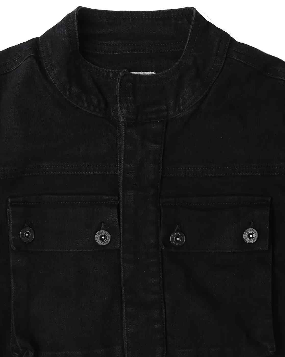 Lee Cooper | Trucker Jacket with Flap Pockets|2
