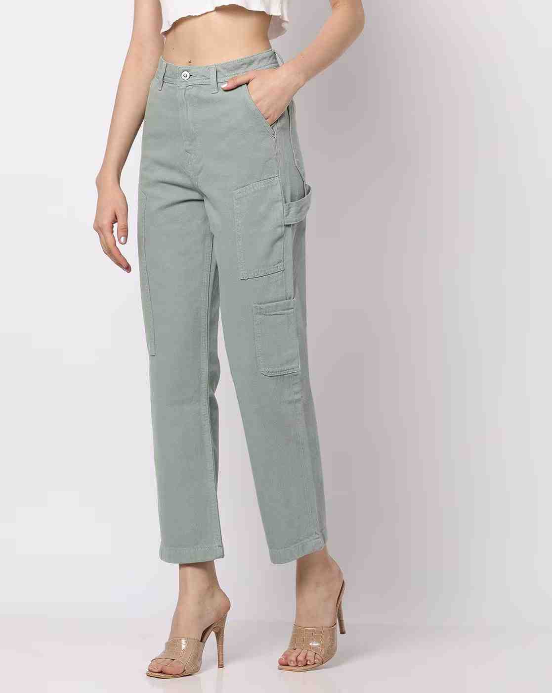 Lee Cooper | High-Rise Straight Fit Jeans|0
