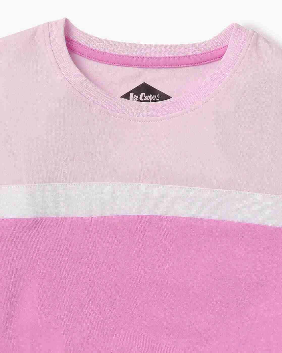 Lee Cooper | Colourblock Round-Neck T-Shirt|2