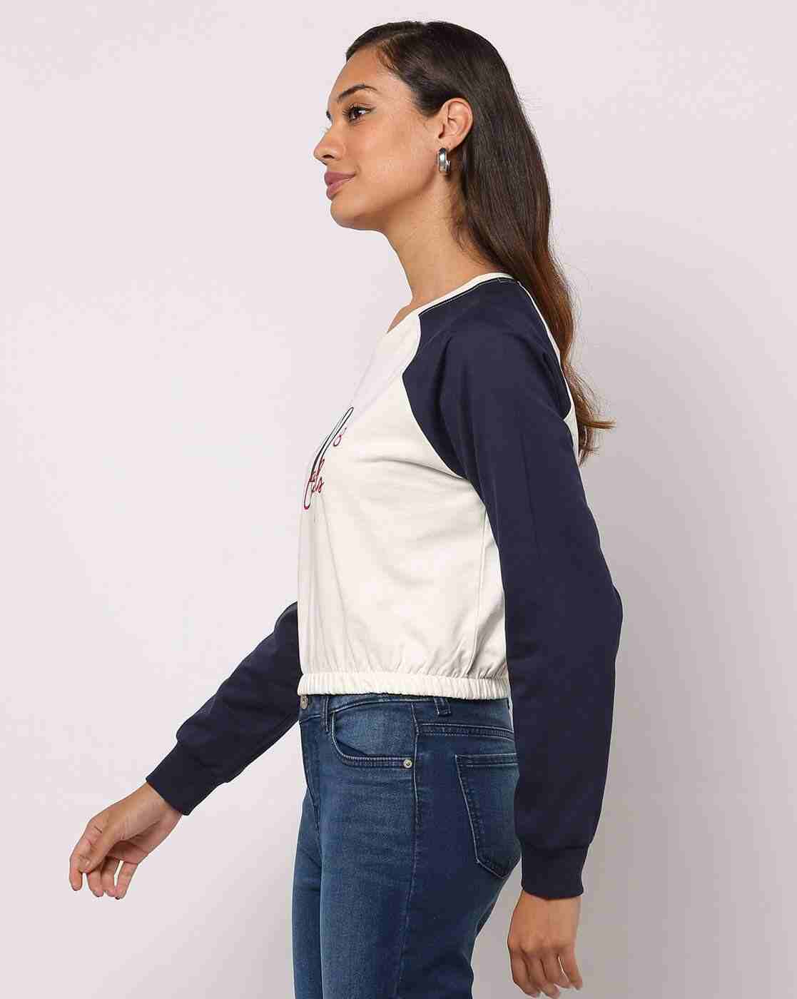 Lee Cooper | Printed Sweatshirt with Raglan Sleeves