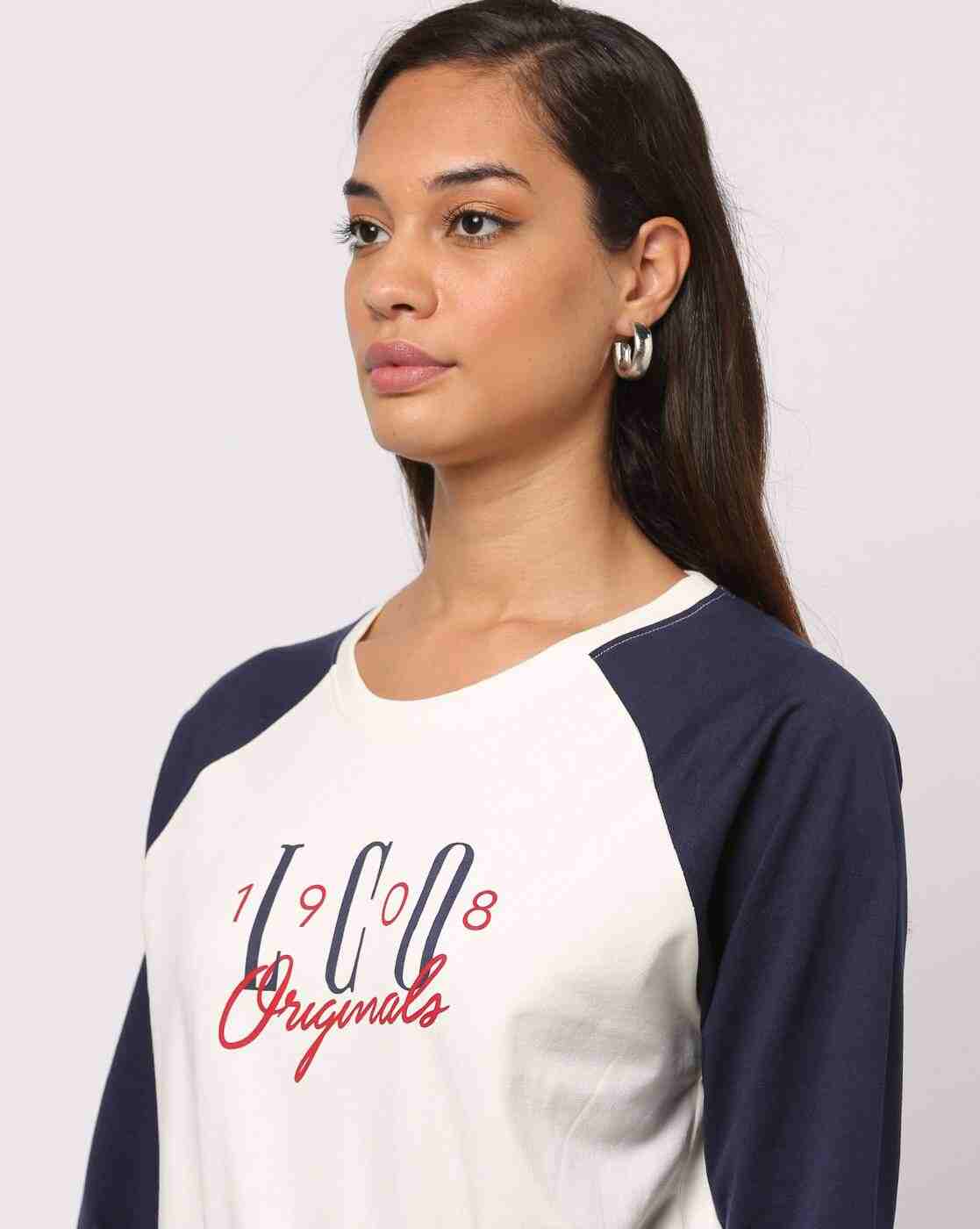 Lee Cooper | Printed Sweatshirt with Raglan Sleeves|3
