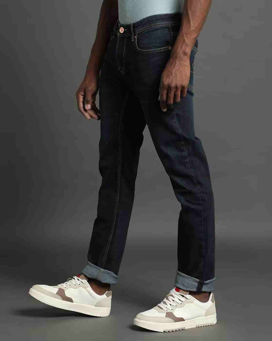 Lee Cooper | Men Light-Wash Slim Fit Low-Rise Jeans|1