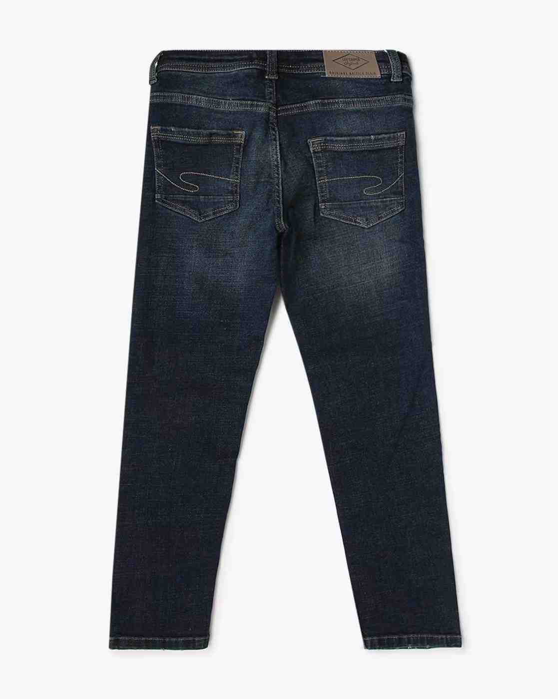 Lee Cooper | Boys Mid-Wash Regular Fit Jeans|1