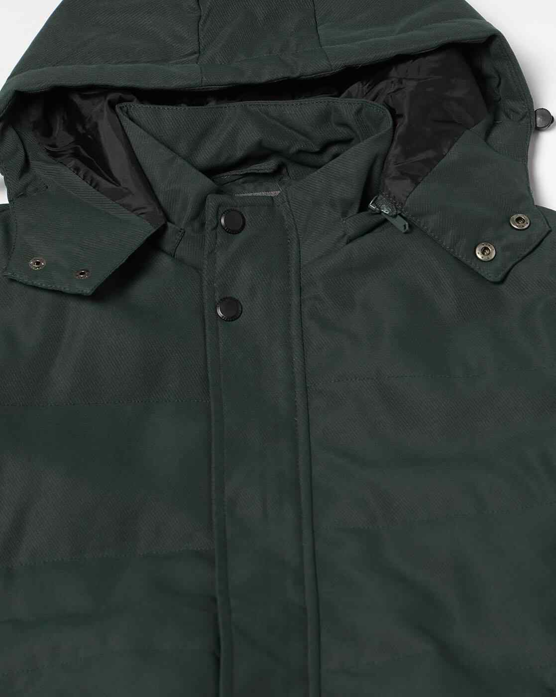 Lee Cooper | Men Regular Fit Bomber Jacket|5