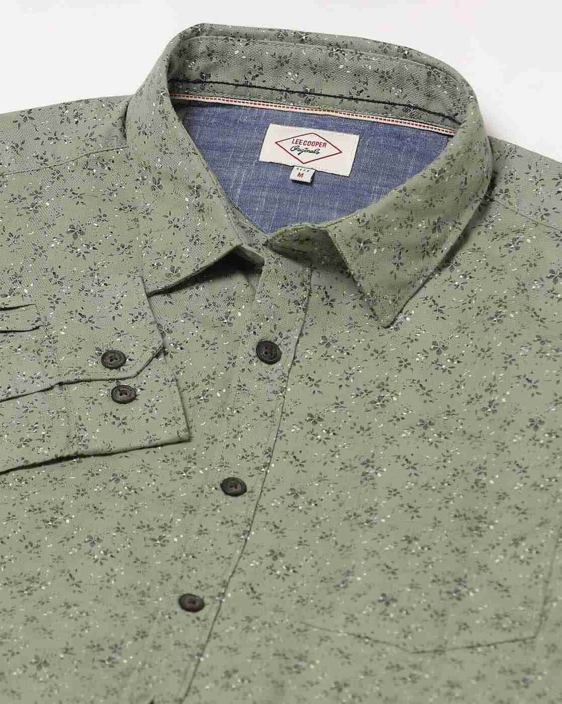 Lee Cooper | Printed Cotton Shirt|4