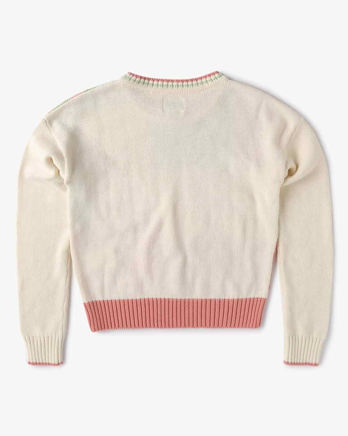 Lee Cooper | Open-Knit Crew-Neck Sweatshirt|2