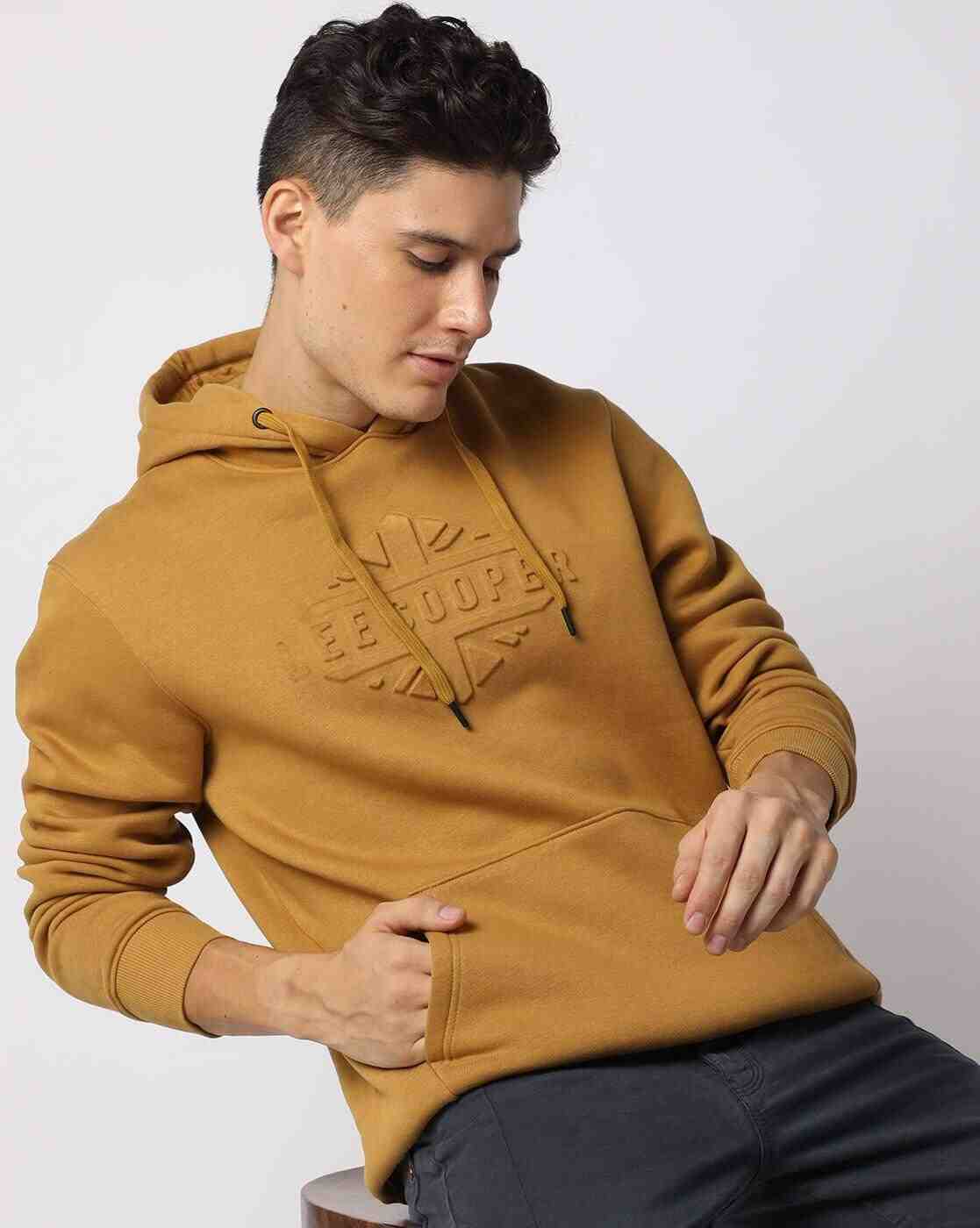 Brand Embossed Hoodie