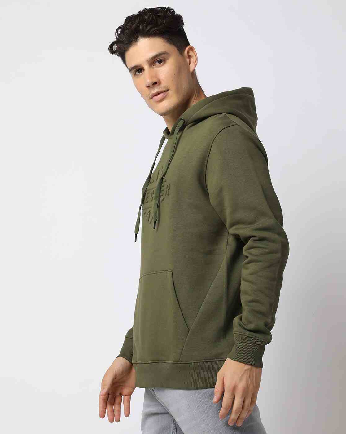 Lee Cooper | Brand Embossed Hoodie|2