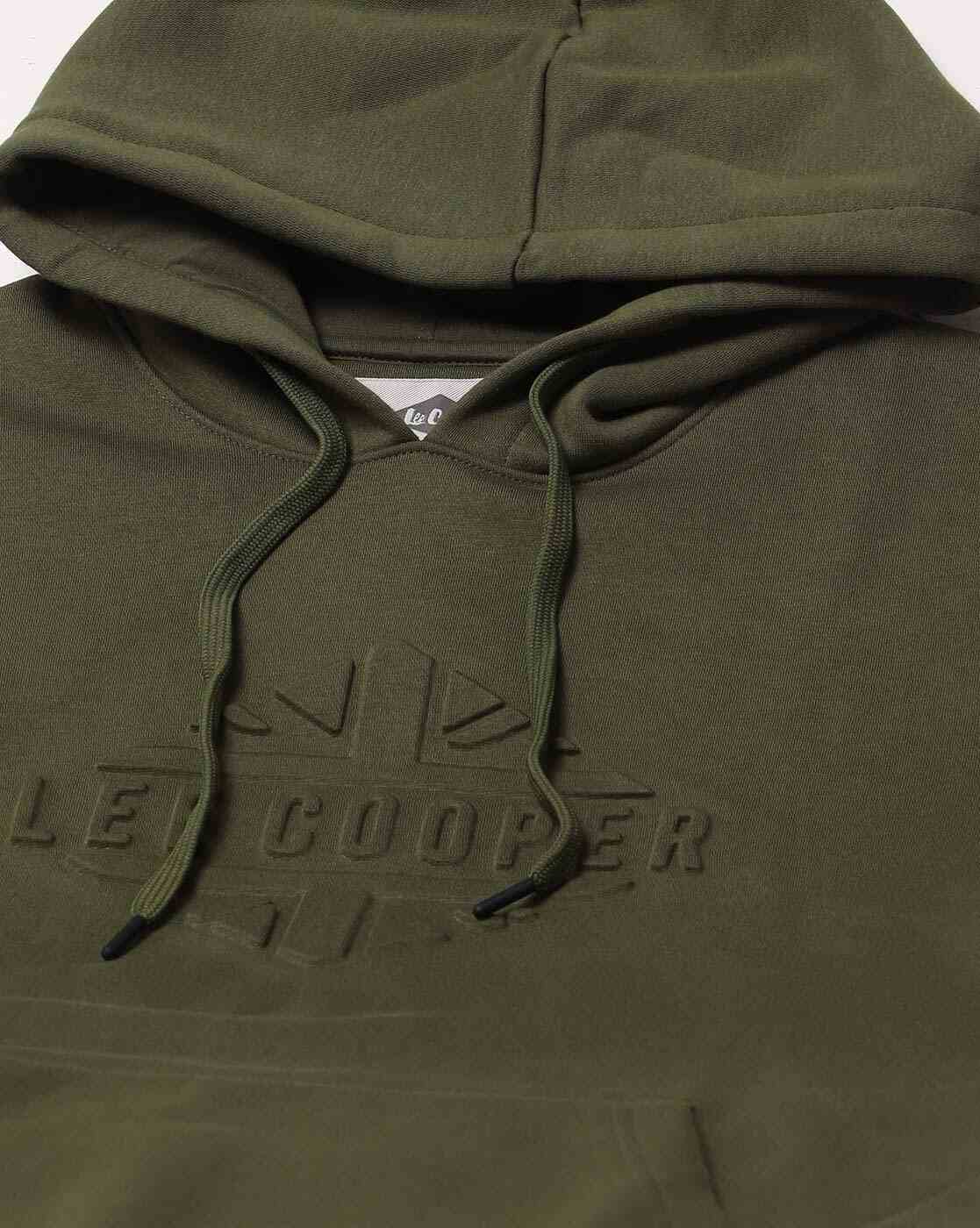 Lee Cooper | Brand Embossed Hoodie|5