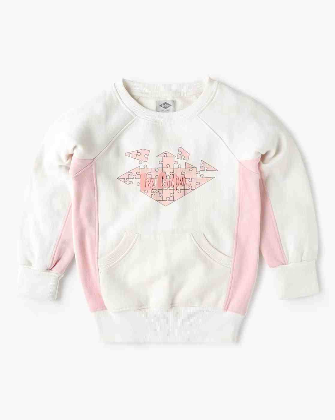 Lee Cooper | Logo Debossed Sweatshirt with Kangaroo Pockets|0