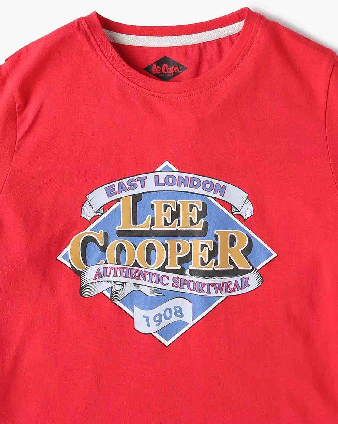 Lee Cooper | Printed Crew-Neck T-Shirt|2