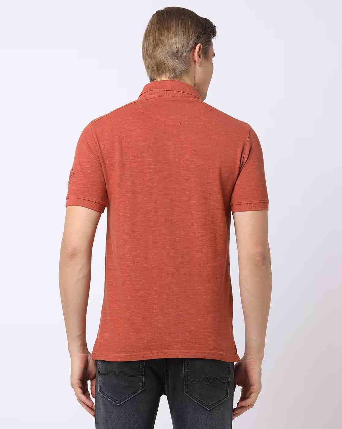 Lee Cooper | Relaxed Fit Logo Print Polo T-Shirt|2