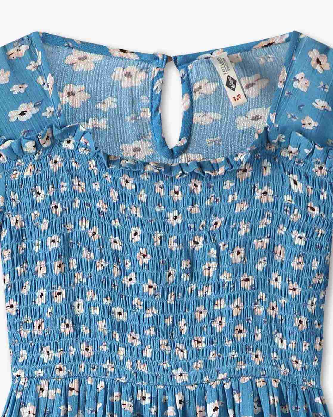 Lee Cooper | Girls Floral Print Fit & Flare Dress|2