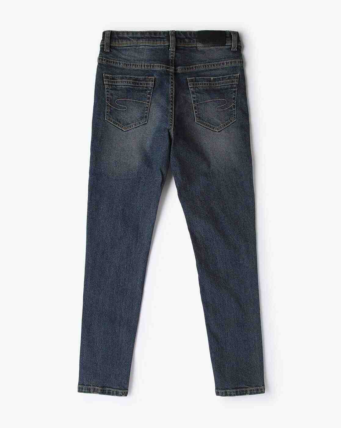 Lee Cooper | Boys Mid-Wash Skinny Fit Jeans|1