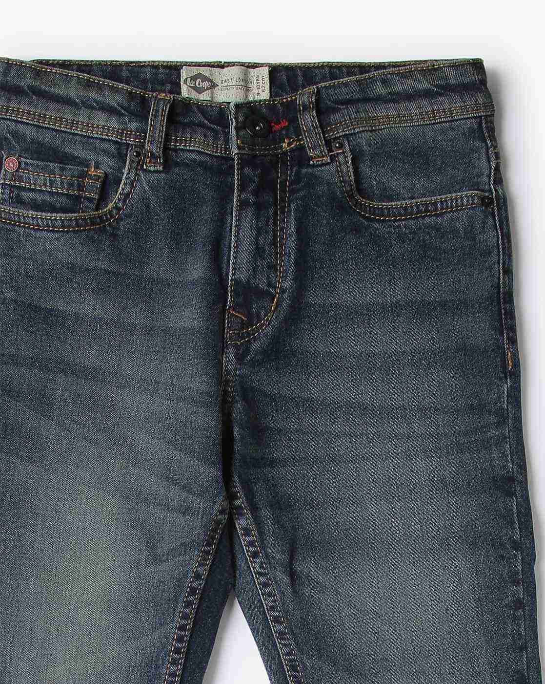 Lee Cooper | Boys Mid-Wash Skinny Fit Jeans|2