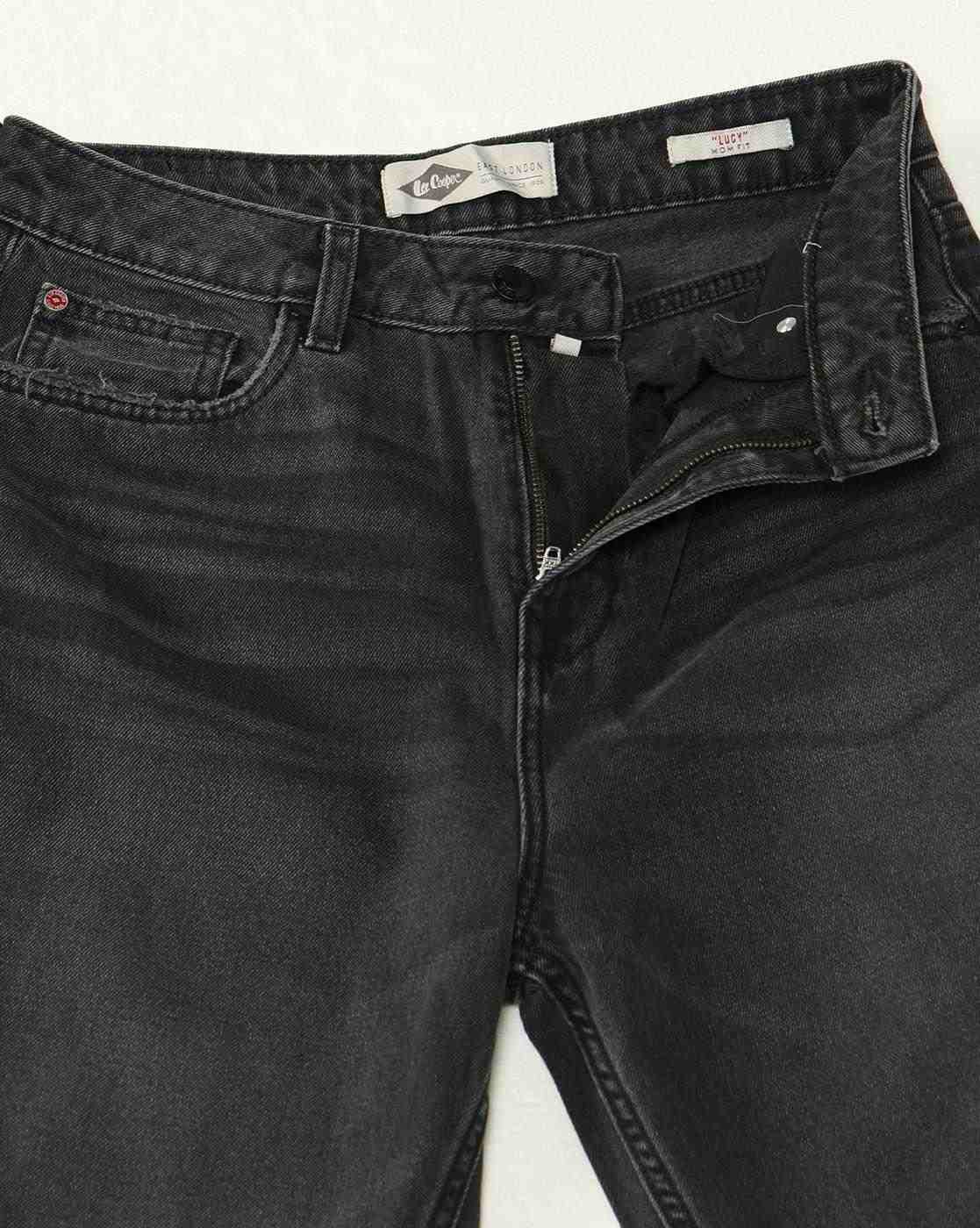 Lee Cooper | Women Stone Washed Tapered Fit Jeans|1