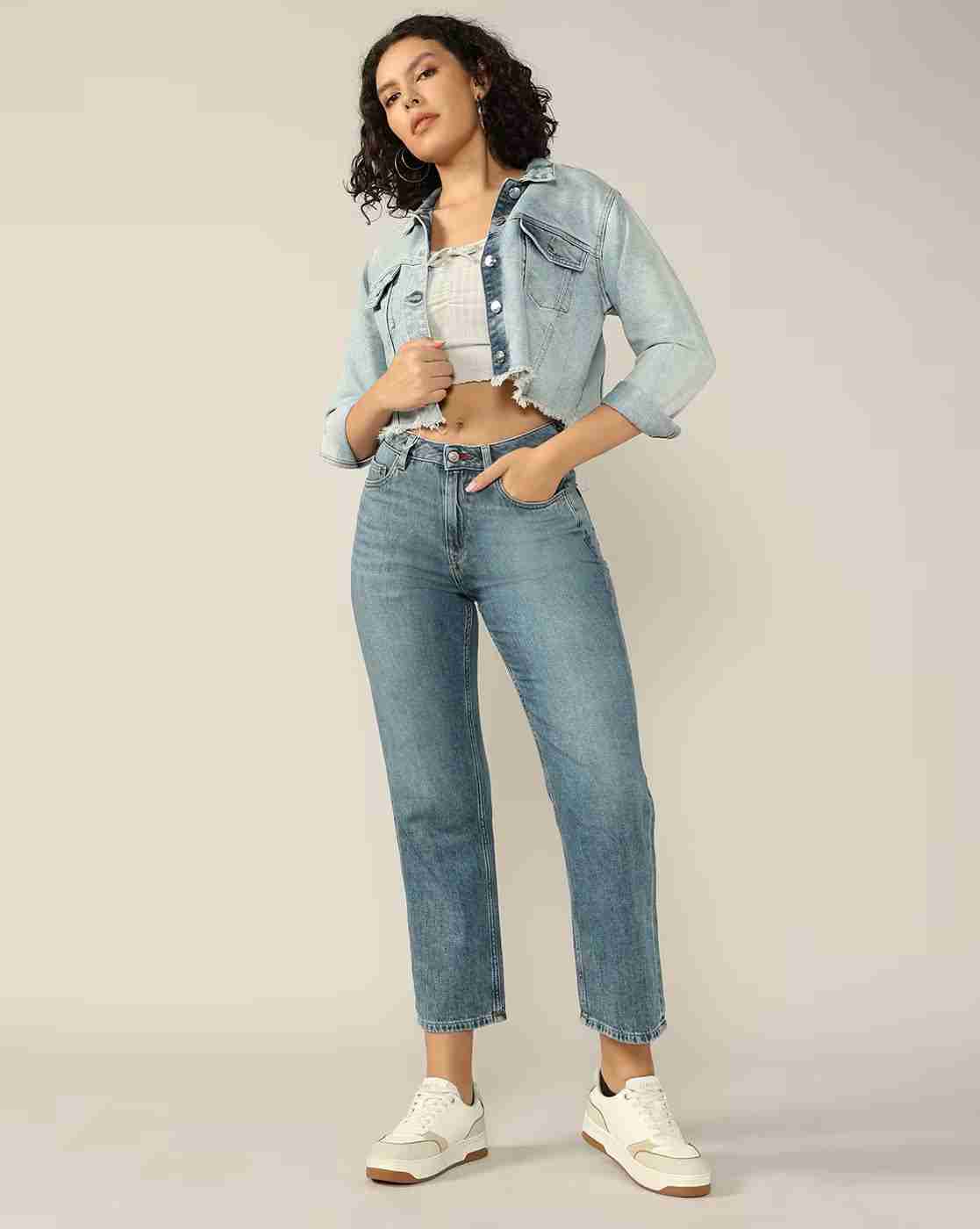Lee Cooper | Women Mid-Washed Skinny Fit Jeans|0