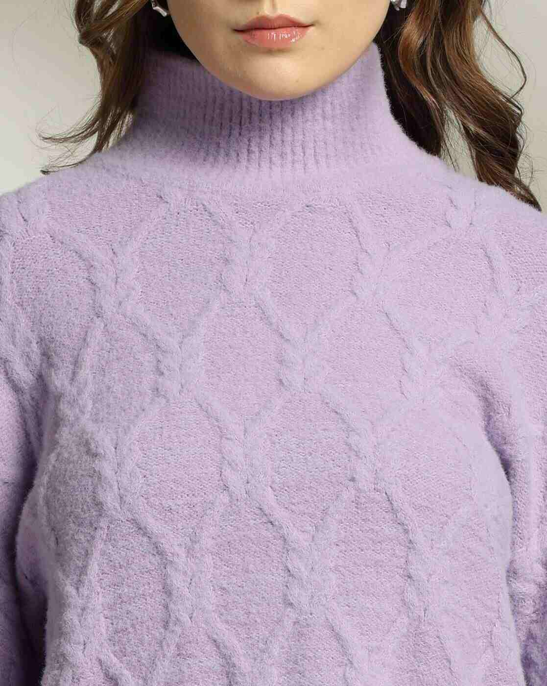 Lee Cooper | Women Cable-Knit Winterwear Sweater|3