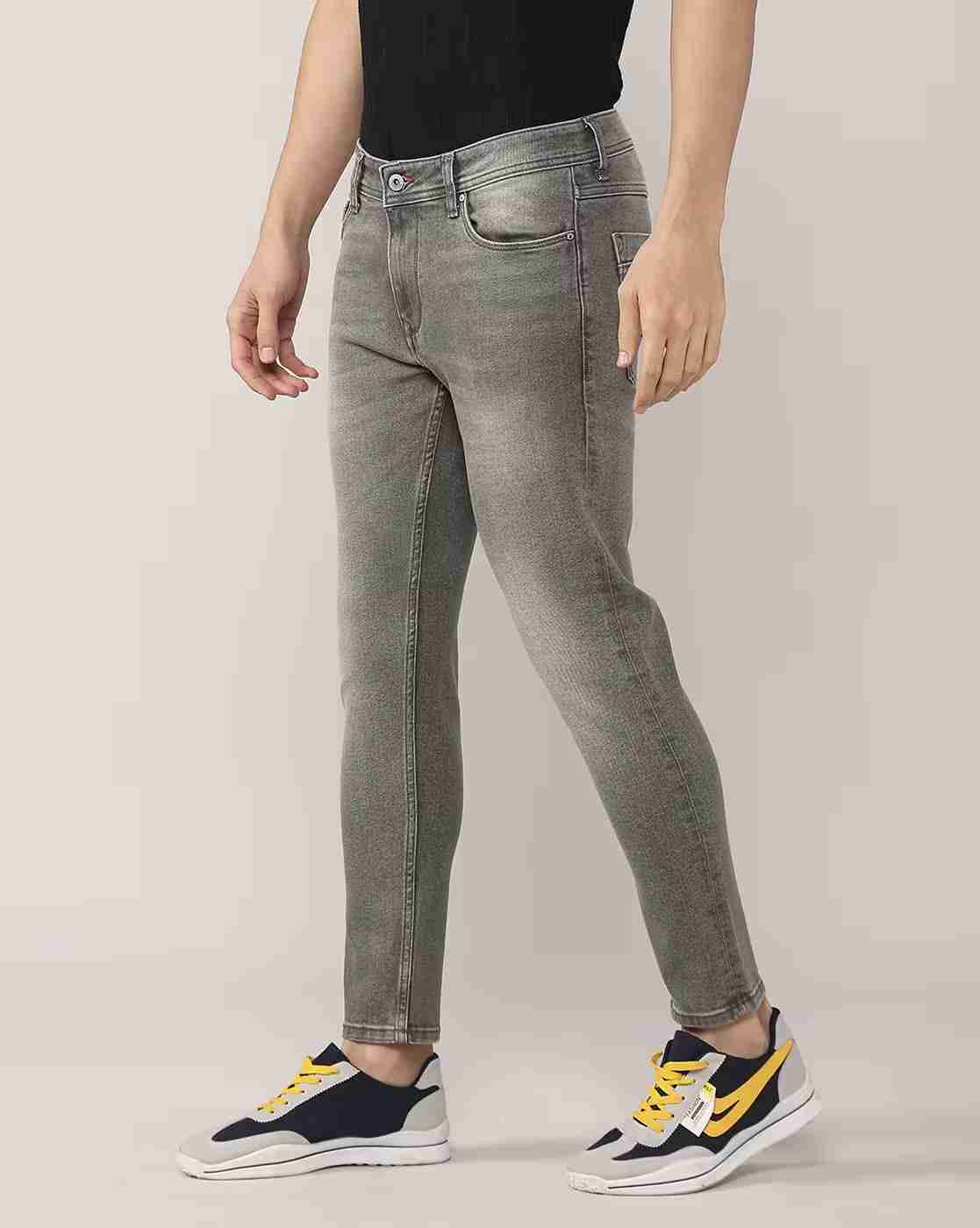 Lee Cooper | Men Mid-Wash Slim Fit Jeans|1
