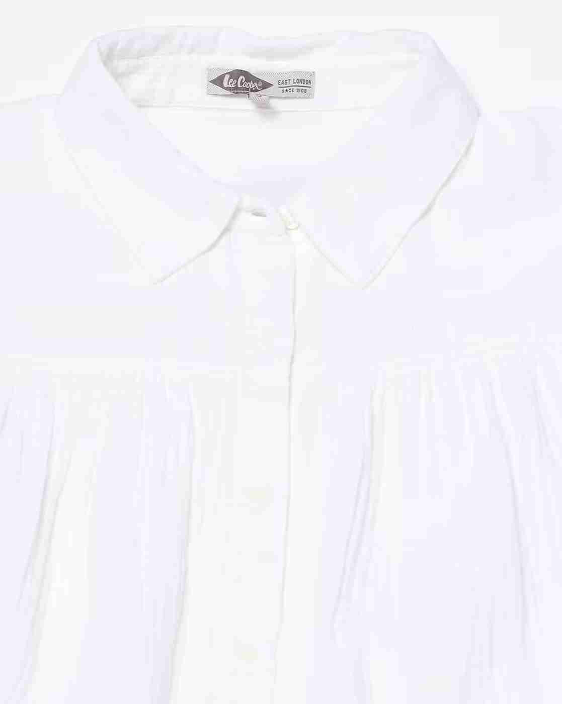 Lee Cooper | Women Relaxed Fit Cotton Shirt|4