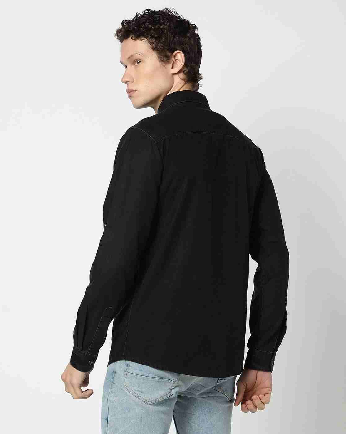 Lee Cooper | Men Denim Relaxed Fit Shirt|3