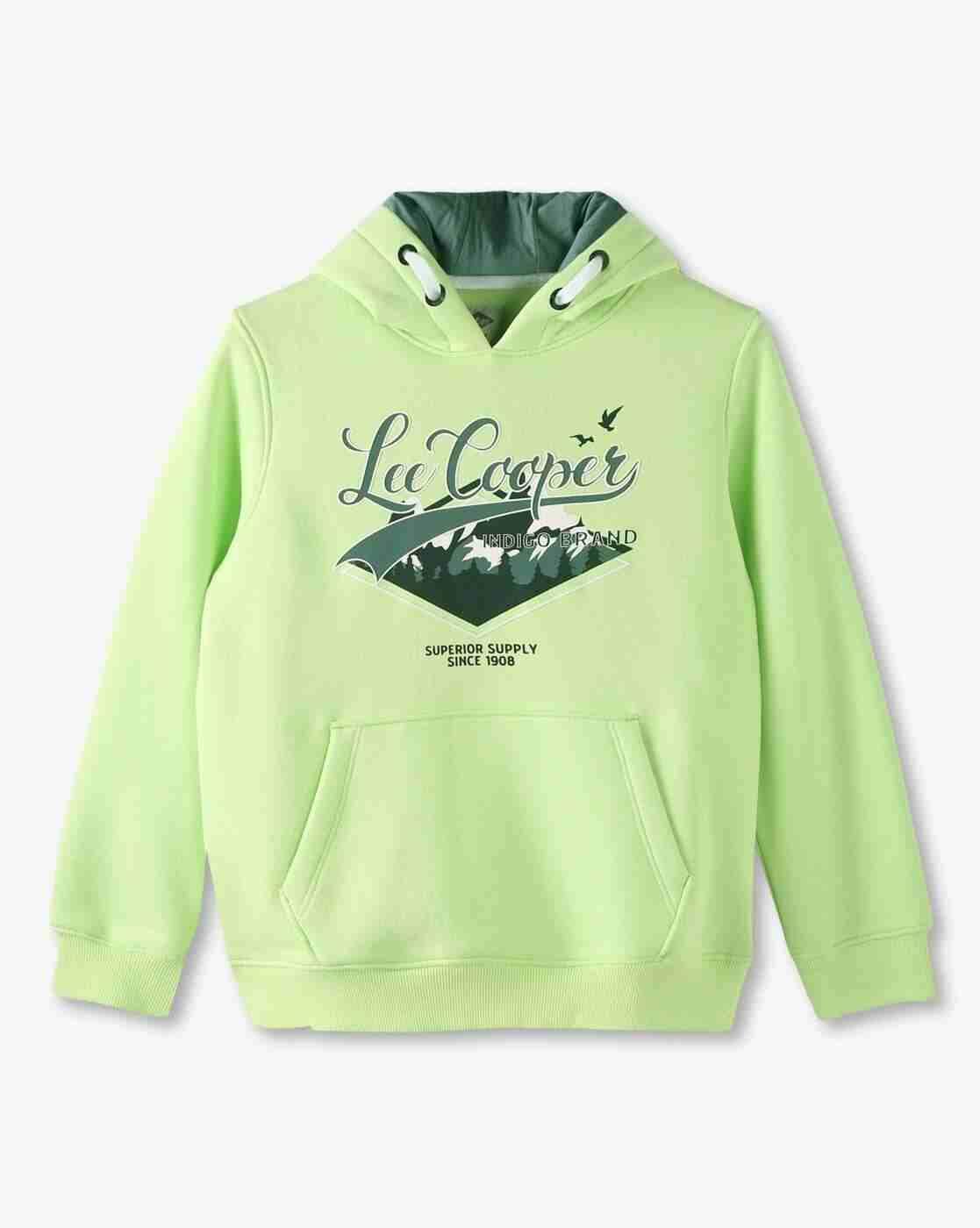 Boys Logo Print Relaxed Fit Hoodie