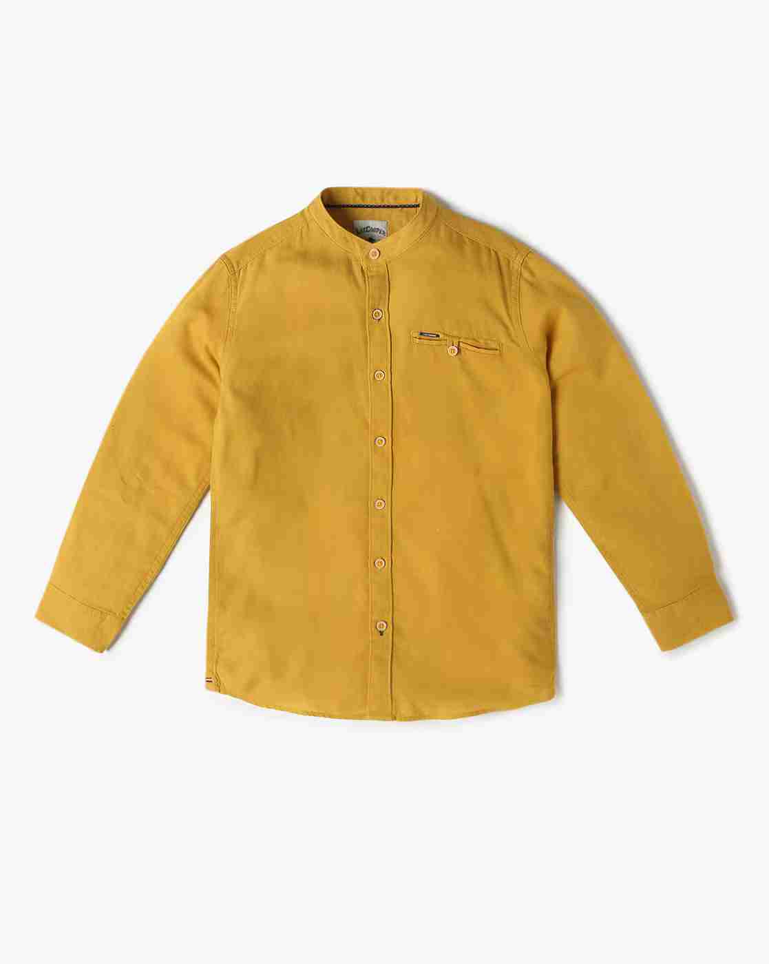 Boys Relaxed Fit Shirt with Welt Pocket