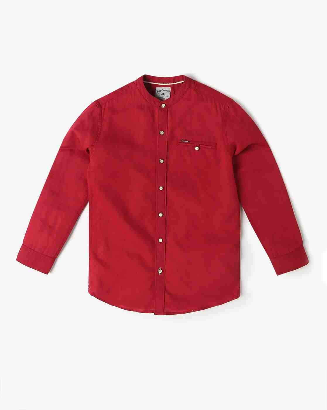 Lee Cooper | Boys Relaxed Fit Shirt with Welt Pocket|0