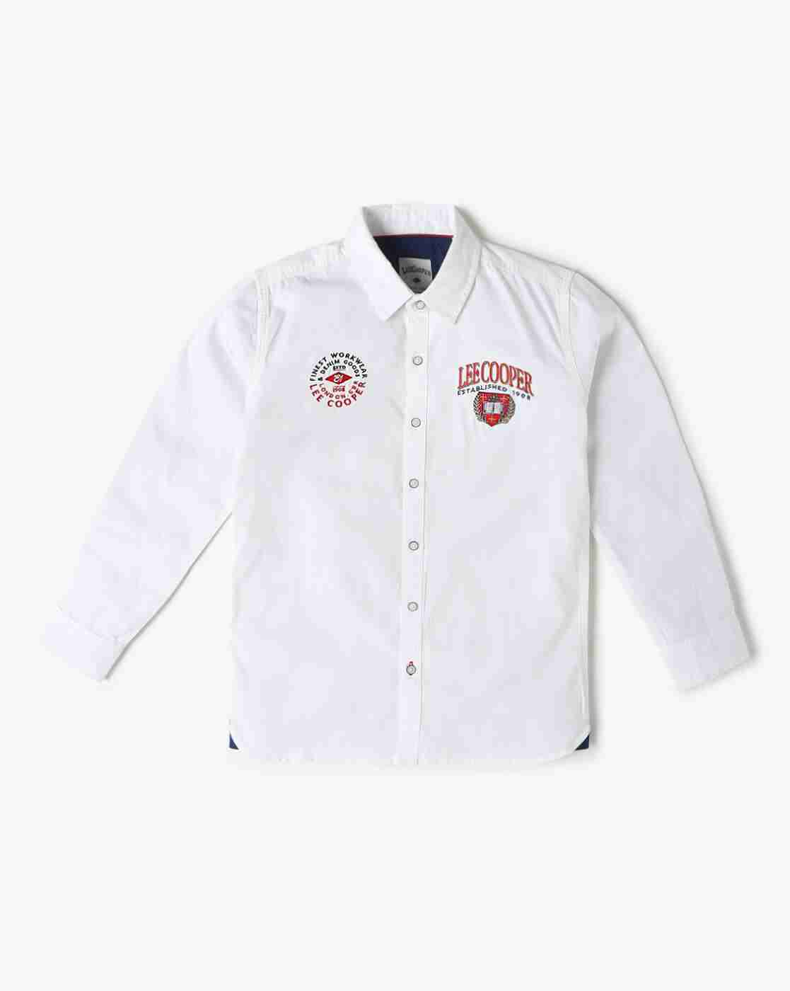 Lee Cooper | Boys Printed Regular Fit Shirt|0